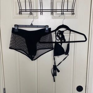 Fashion Nova Black Bikini Swimwear